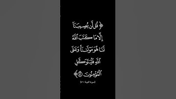 سورة التوبة | ٥١ | فارس عباد