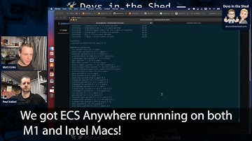 We got ECS Anywhere runnning on both M1 and Intel Macs!