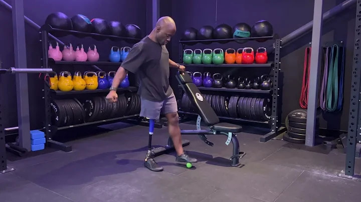 Amputee Balance Drill - Ball Rolls (Supported)