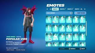 ALL MY ICON EMOTES RED ROOT BILLE