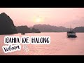 CRUCERO DE LUJO en la BAHIA DE HALONG (Parte 1). Vietnam | Vlog 8