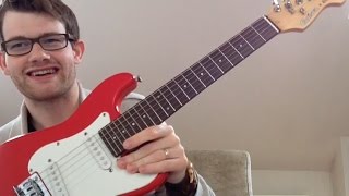 Soundtuition.com - Cruiser by Crafter 1/2, 3/4 sized electric guitar review.