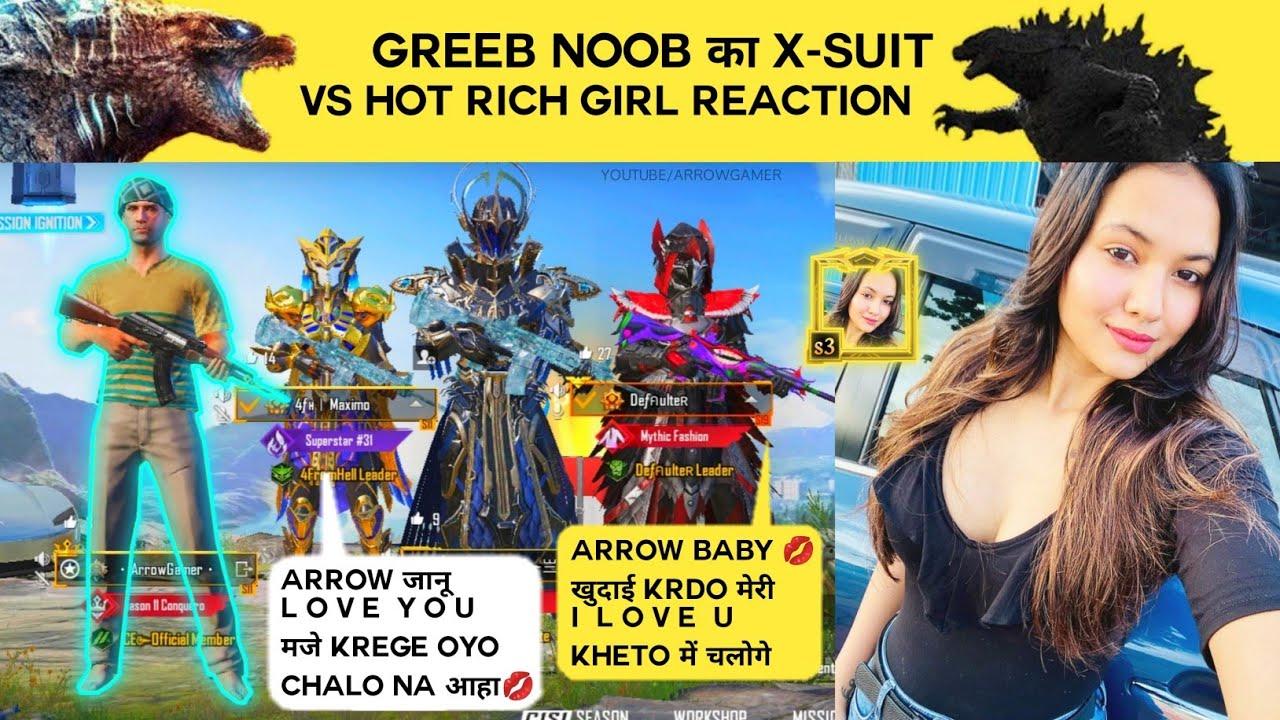 Random rich & toxic girl call me noob... 1v3 TDM challenge / poseidon x suit