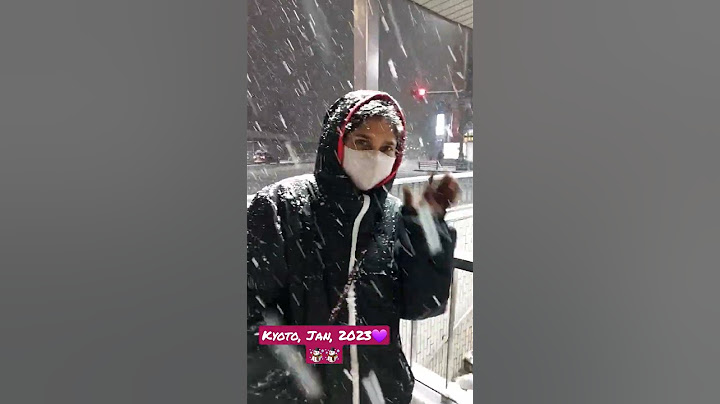 Kyoto Heavy Snowfall☃️ #snow#kyoto#japan