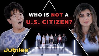 6 U.S. Citizens vs 1 Secret Non-Citizen 6 U.S. Citizens vs 1 Secret Non-Citizen