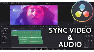 How To AUTO Sync Video & Audio Easily In Davinci Resolve 17
