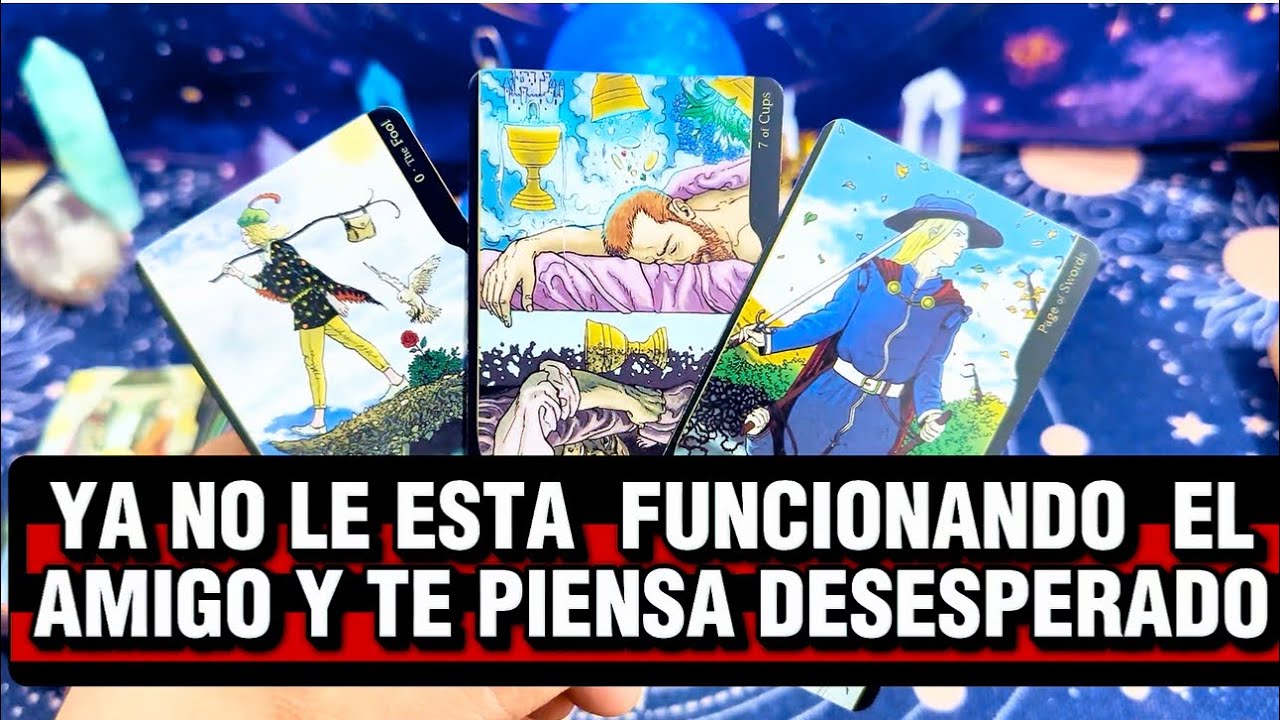 🕉️YA NO LE ESTA FUNCIONANDO EL AMIGO Y TE PIENSA DESESPERADO🕉️