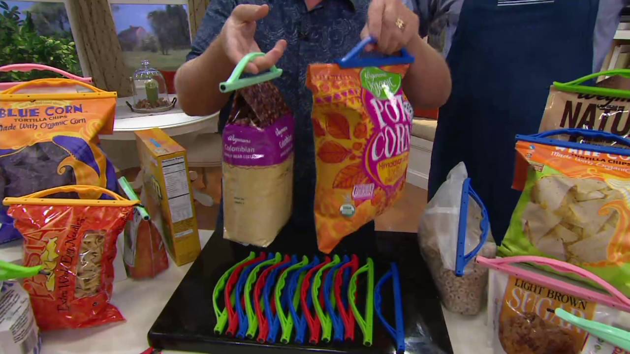 15pc Slide and Seal Bag Sealers on QVC YouTube