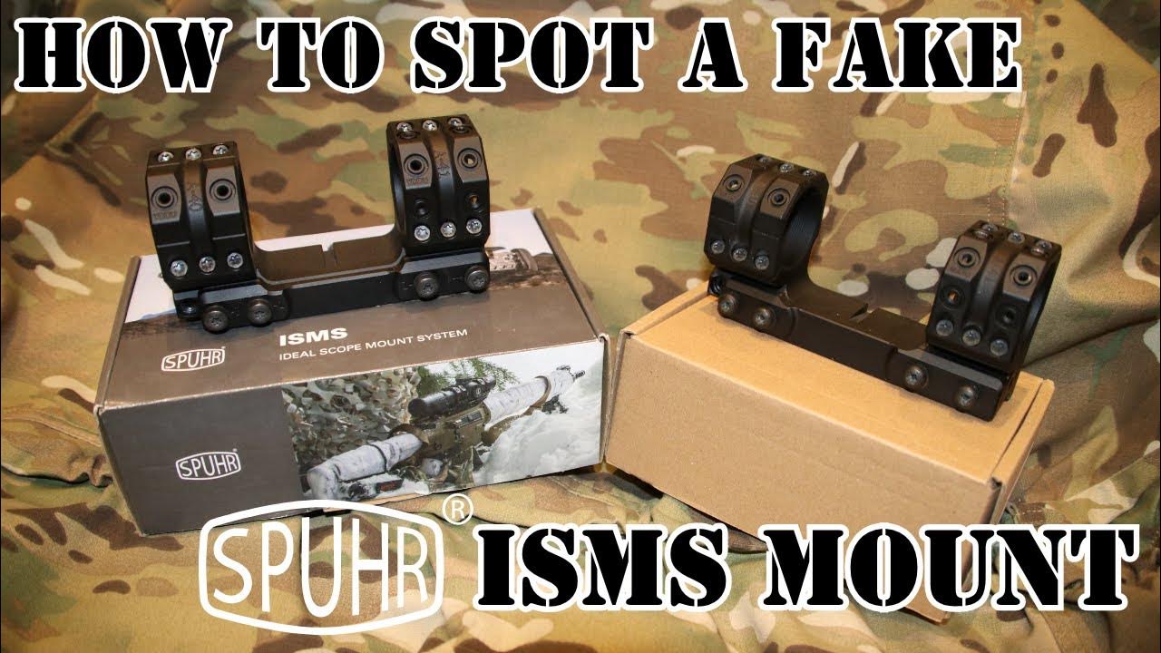 How To spot A FAKE SPUHR mount YouTube