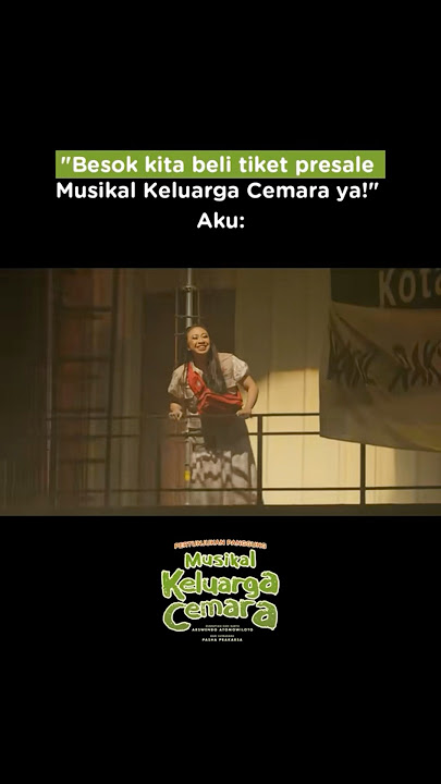 BERSIAP WAR TIKET PRESALE 3 MUSIKAL KELUARGA CEMARA!