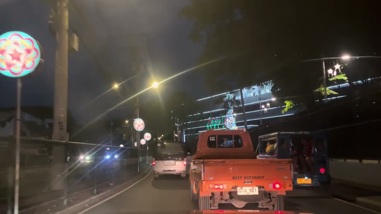 Driving home on a Sunday morning 5 am