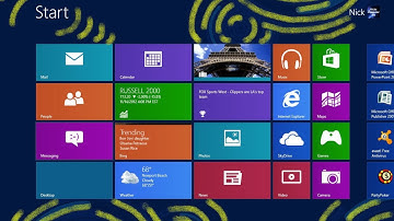 Windows 8  How to Change the Color Theme - Lock Screen & Modern UI (Metro)