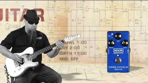 MXR M-288 Bass Octave Deluxe Pedal Video Demo