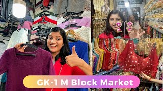 Shopping Guide To Gk-1 M Block Market Delhi Shopping Albeli Ritu