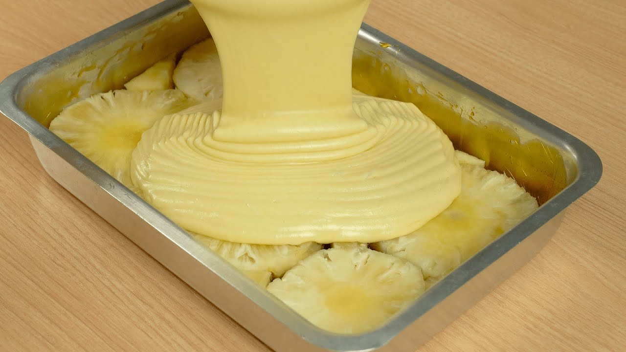 O Melhor Bolo de Abacaxi do Mundo!