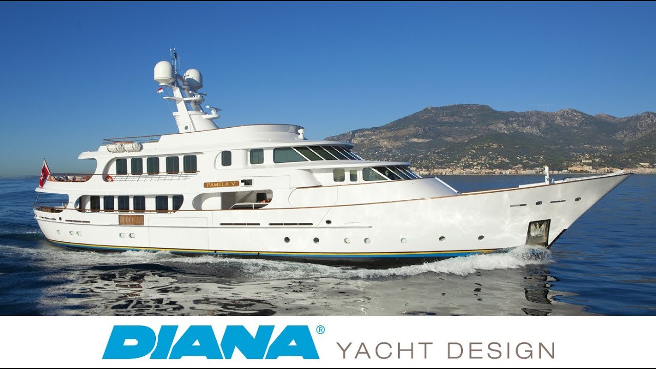 A day in the life of a superyacht exterior designer - Diana Yacht