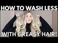 Oily Hair Hacks! How to Wash Hair Less With Greasy Hair-  dpHue, Amika, Best Dry Shampoo