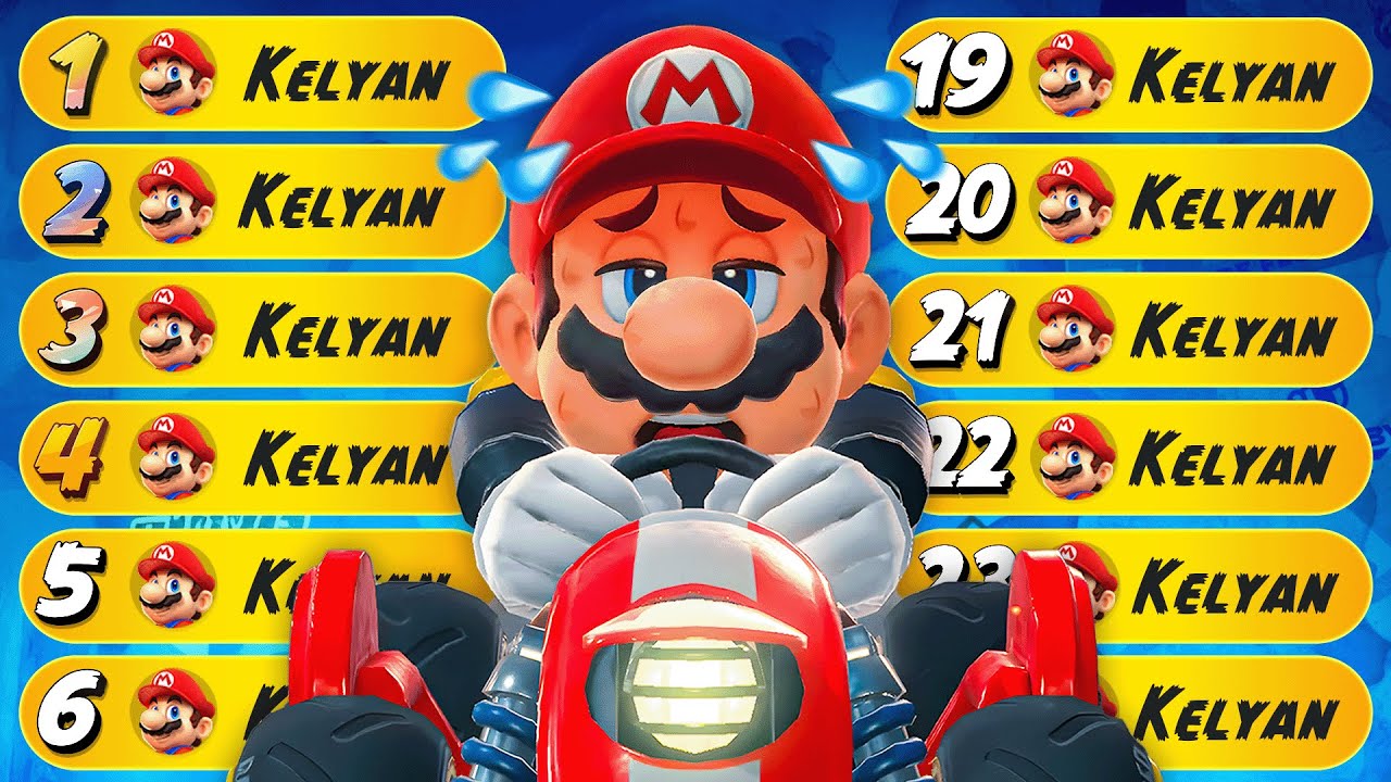 Le PREMIER à avoir les 24 PLACES de MK World gagne !