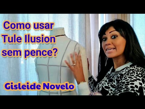 ✅️ DIY Vestido de Casamento com Tule ilusion_Costura passo a passo para  inciantes Gisleide Novelo 