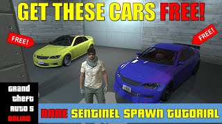 Get The Rare Sentinel XS For Free! (GTA 5 Online Rare Vehicle Spawn Tutorial)