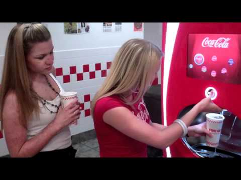 Jennifer Britt's CocaCola Freestyle Machine Video