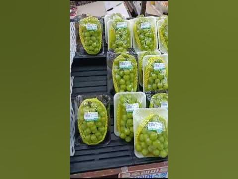Южная Корея. Цены на виноград. Видео от Олега. - YouTube
