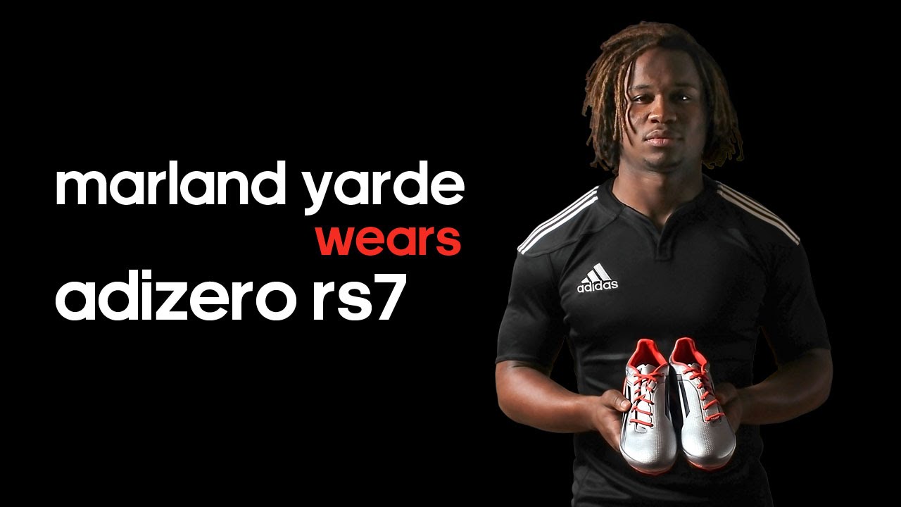 Marland Yarde wears adidas RS7 - Lovell Rugby