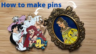 Disney Kriss Fantasy Pin Creator Interview | How to make pins