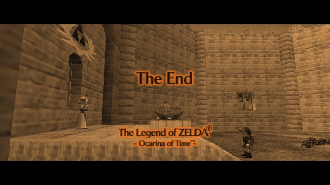 Staff Credits - The Legend of Zelda: Ocarina of Time (1080p)