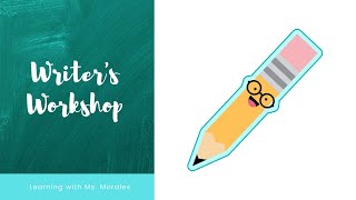 5/13 Writer's Workshop