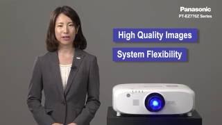 Panasonic EZ770 LCD projector  - Hyper Communications