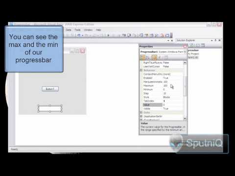 Tutorial #5 Visual Basic.net ProgressBar