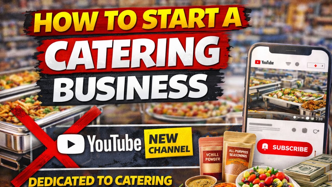 How to Start a Catering Business [ YouTube New Channel Dedicated to Catering Businesses]