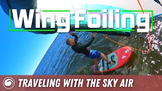 Wing Foiling | Traveling With the Fanatic Sky Air Board screenshot 5