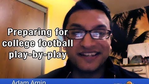 Preparing for college football PBP - Adam Amin | STAA TV Ep. 91