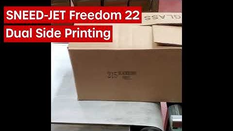 SNEED-JET Freedom 22 Case Coder - Dual Side Printing