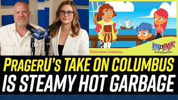 DeSantis Wants FL Kids Taught INSANE LIES From PragerU About Christopher Columbus!!!