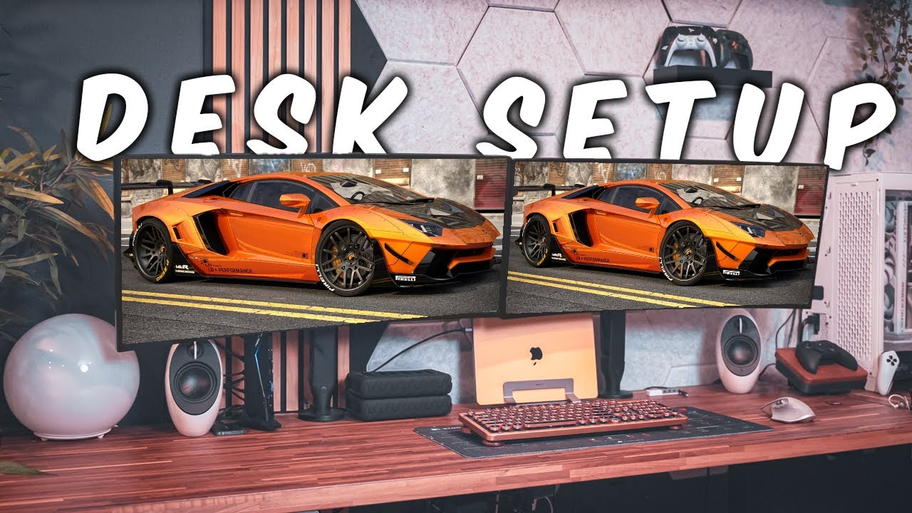 UPGRADED YOUR SETUP! My Modern Productivity Desk Setup 2025