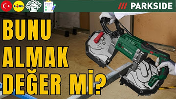 METAL KESIM ŞERIT TESTERE Parkside PBM 1100 B2 TÜRKÇE TURKISH LIDL