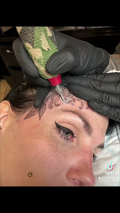 Face Tattoo #inked #japanese #tattoo