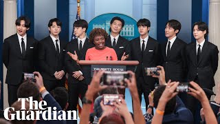 BTS visit White House to discuss anti-Asian hate crime