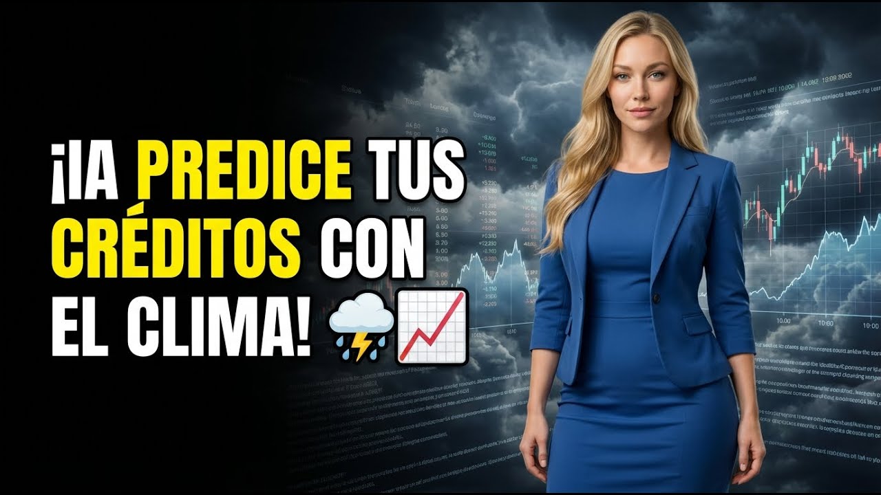 Esta IA predice el futuro de tus créditos usando el CLIMA y TEXTOS