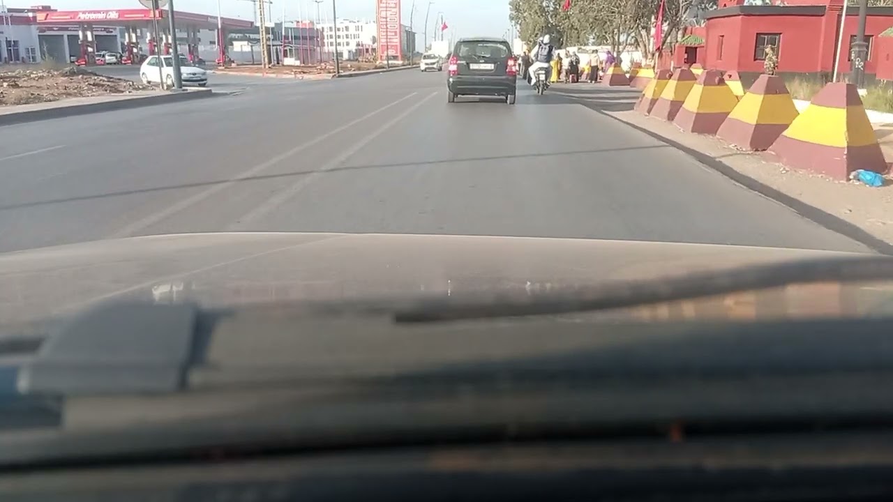 الطريق بين الدروة ومديونة 