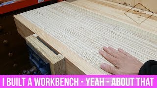 Paul Sellers plywood bench - phew - I made it - all about it.