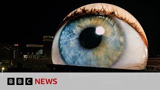 Las Vegas Sphere: How graphics bring the landmark to life | BBC News