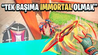 Valorant'ta IMMORTAL'a çıkana kadar TEK BAŞIMA ranked girdim. (sesli anlatım)