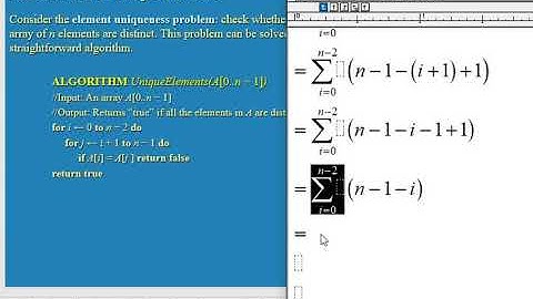 Non Recursive Algorithms Explanation Part 4