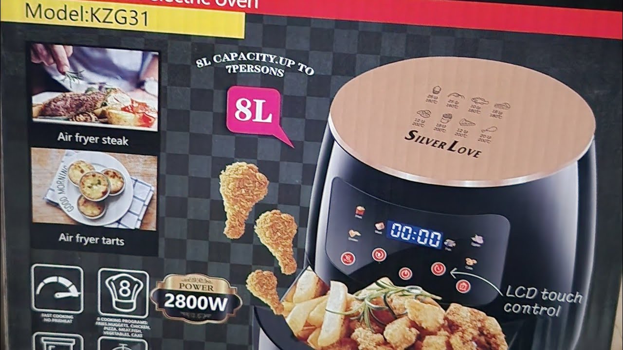 Obejrzyj Silver Love Air Fryer w YouTube Obejrzyj Silver Love Air Fryer w YouTube
