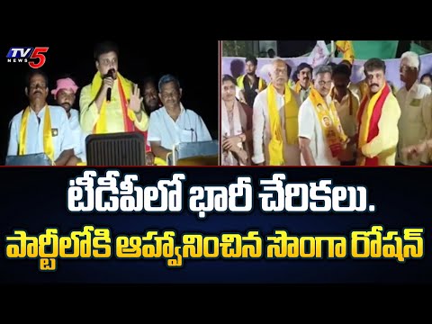 Chinthalapudi TDP MLA Candidate Songa Roshan Comments On CM Jagan | AP Elections 2024 | TV5 News - TV5NEWS