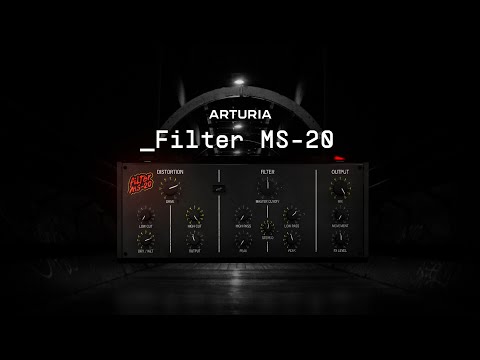 Filter MS-20 | Punchy Sound Energizer | ARTURIA